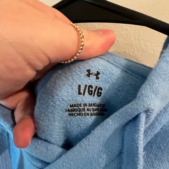 Carolina Blue Under Armour Hoodie - Picture 2 of 2